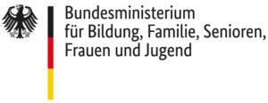 Förderlogo des Bundesministeriums für Bildung, Familie, Senioren, Frauen und Jugend