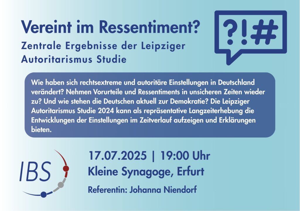 Flyer der Veranstaltung