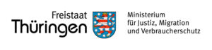 Logo des Thüringer Ministeriums für Justiz, Migration und Verbraucherschutz