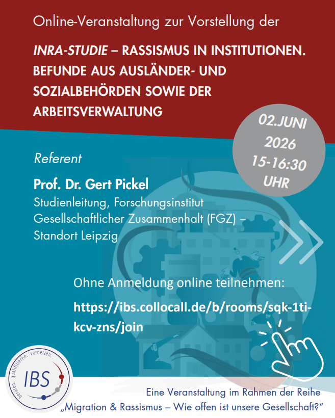 Flyer mit den Infos zur Veranstaltung